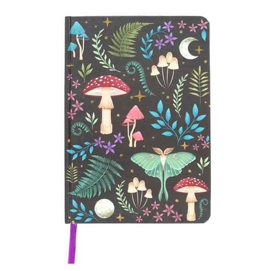 Dark Forest Print A5 Notebook N/A