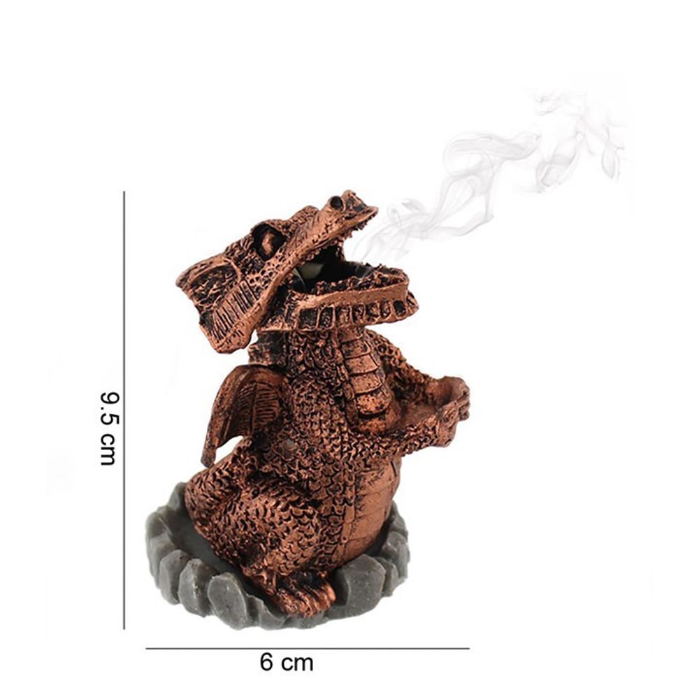 Red Dragon Incense Cone Holder N/A