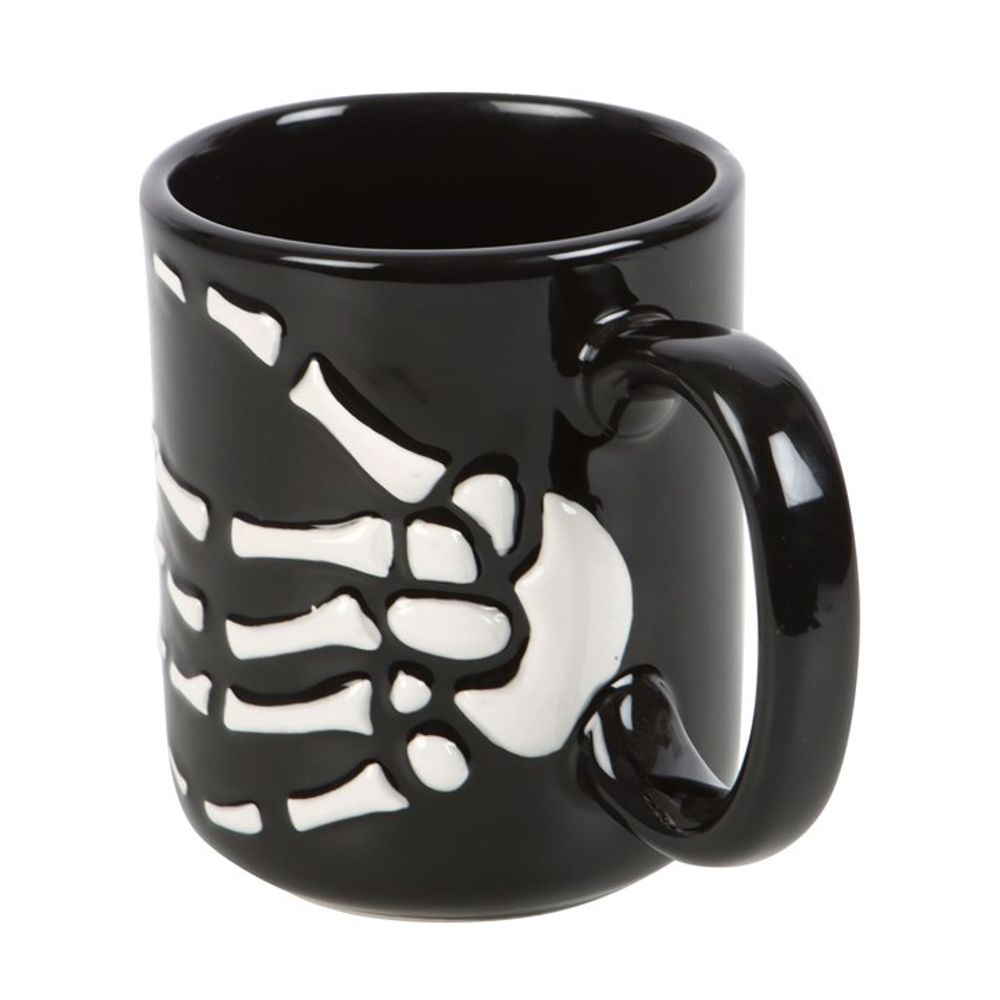 Skeleton Hand Mug N/A