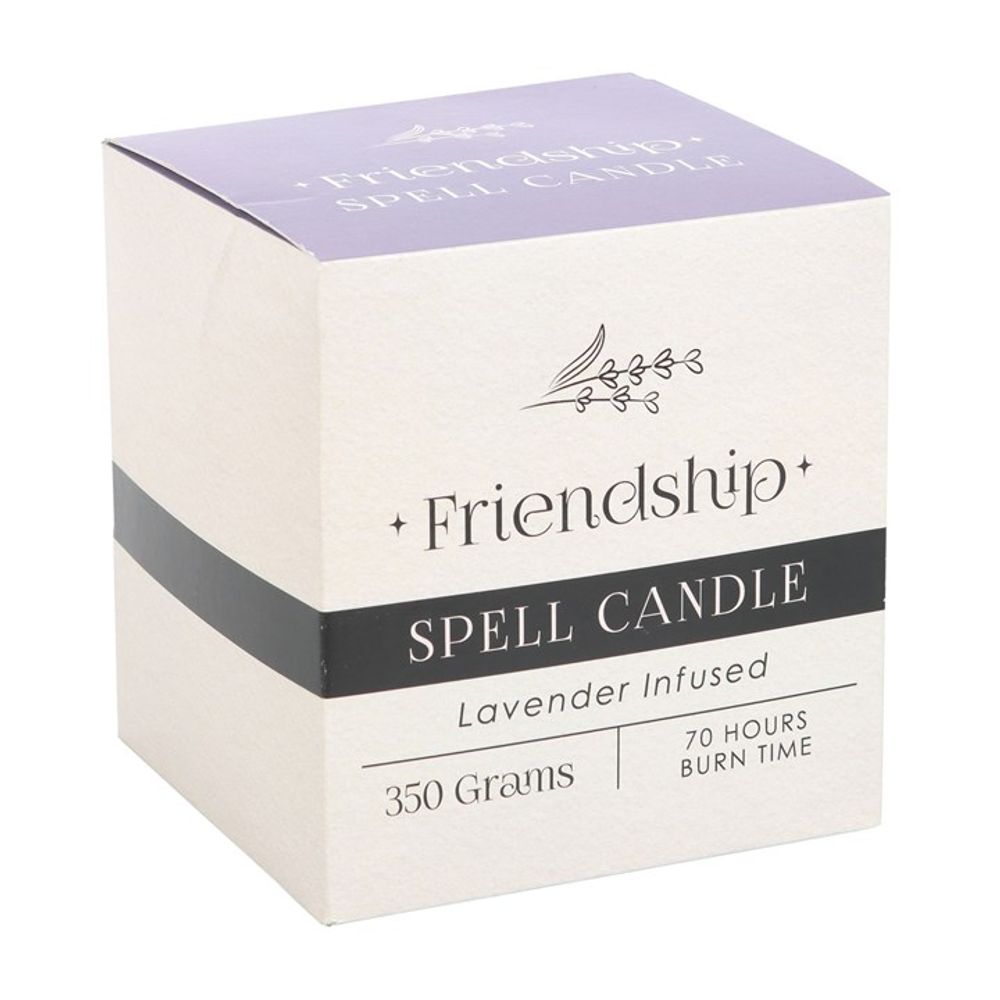 Lavender Infused Friendship Spell Candle N/A