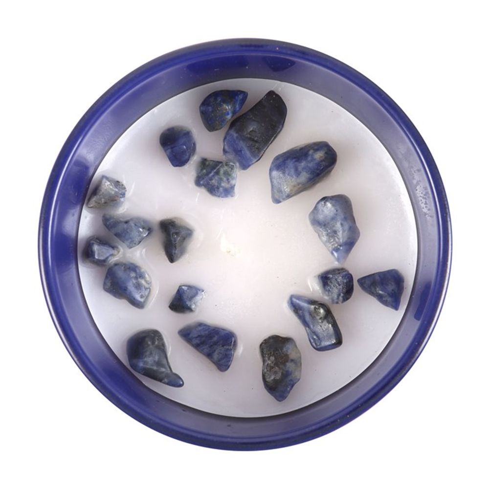 Taurus Amber & Vanilla Gemstone Zodiac Candle N/A