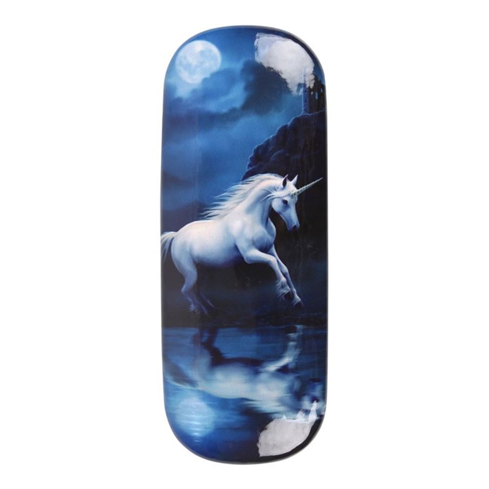 Moonlight Unicorn Glasses Case by Anne Stokes N/A