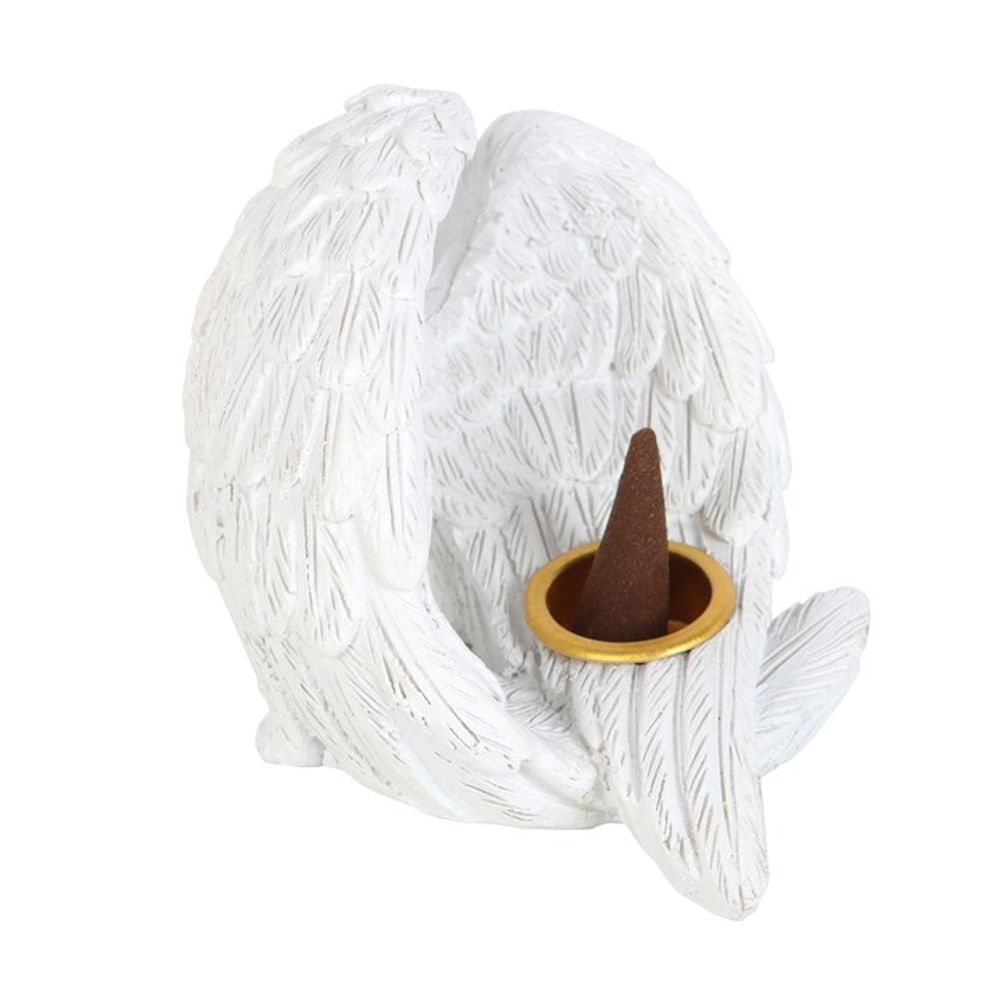 Angel Wing Resin Incense Cone Burner N/A