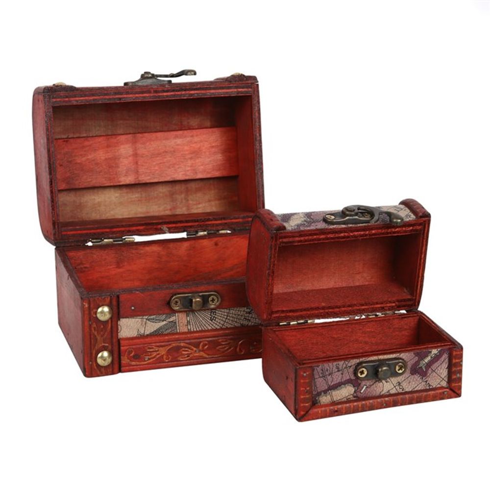 Set of 2 Map Chests N/A