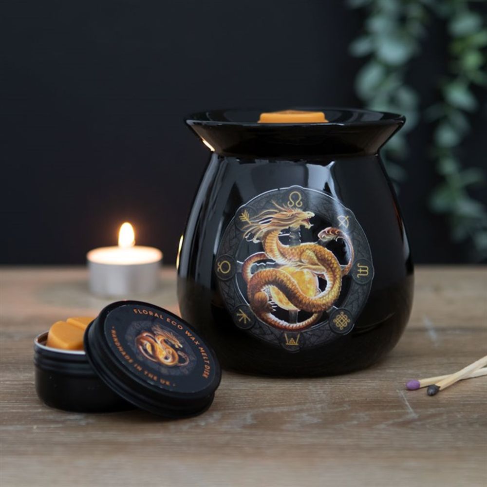 Litha Wax Melt Burner Gift Set by Anne Stokes N/A