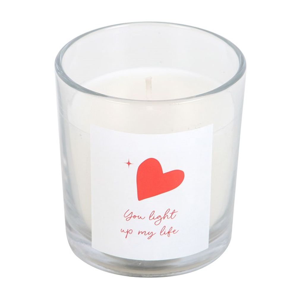 You Light Up My Life Strawberry Scented Candle N/A