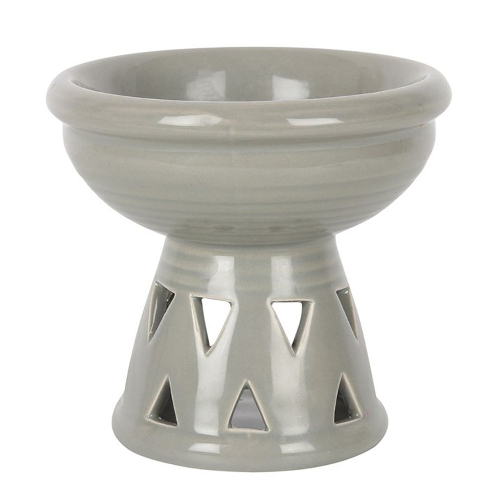 Grey Deep Bowl Oil Burner N/A