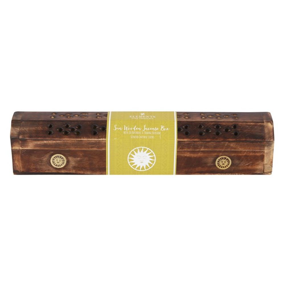 Sun Wooden Patchouli & Orange Incense Box Set N/A