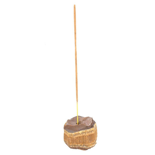 Tiger's Eye Crystal Incense Stick Holder N/A