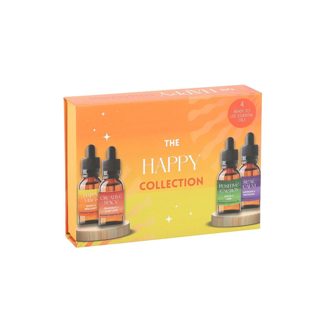 The Happy Collection Blended Essential Oil Set N/A