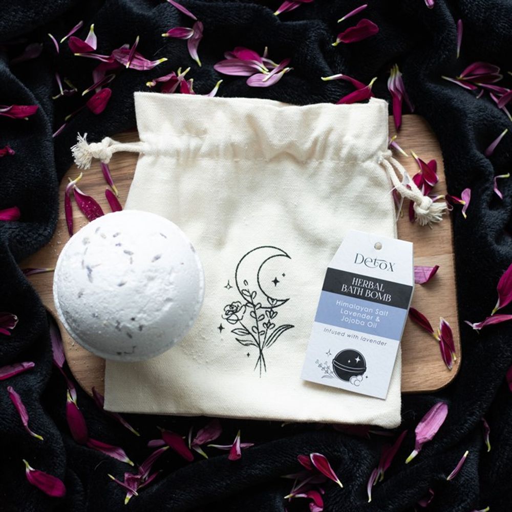 'Detox' Herbal Lavender Bath Bomb N/A