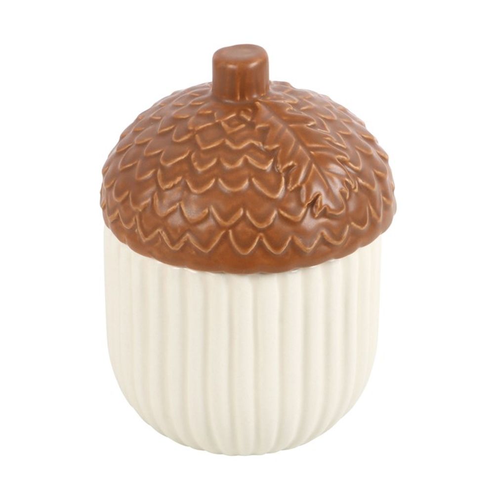 Autumn Acorn Ceramic Storage Jar N/A