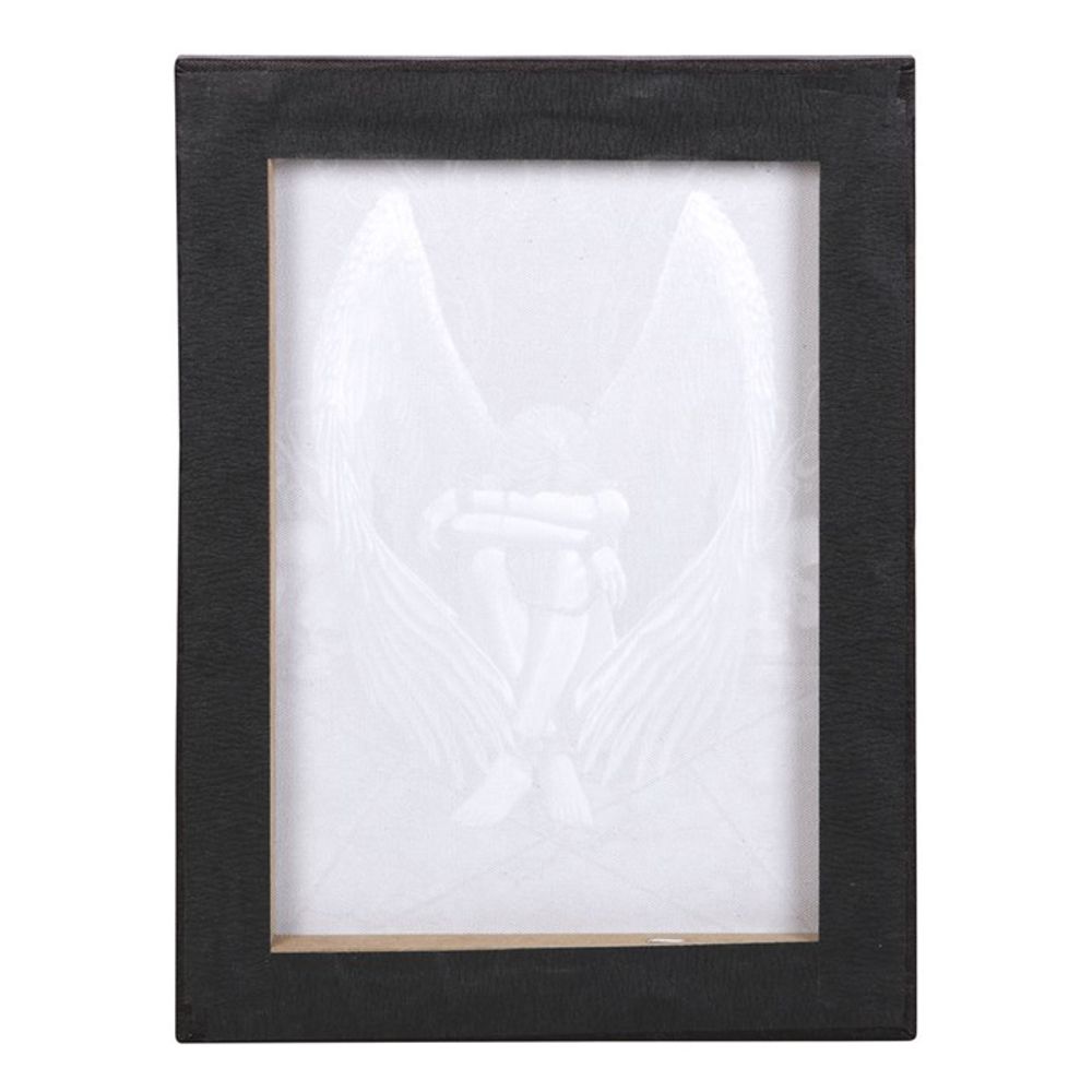 19x25cm Enslaved Angel Canvas Plaque by Spiral Direct N/A