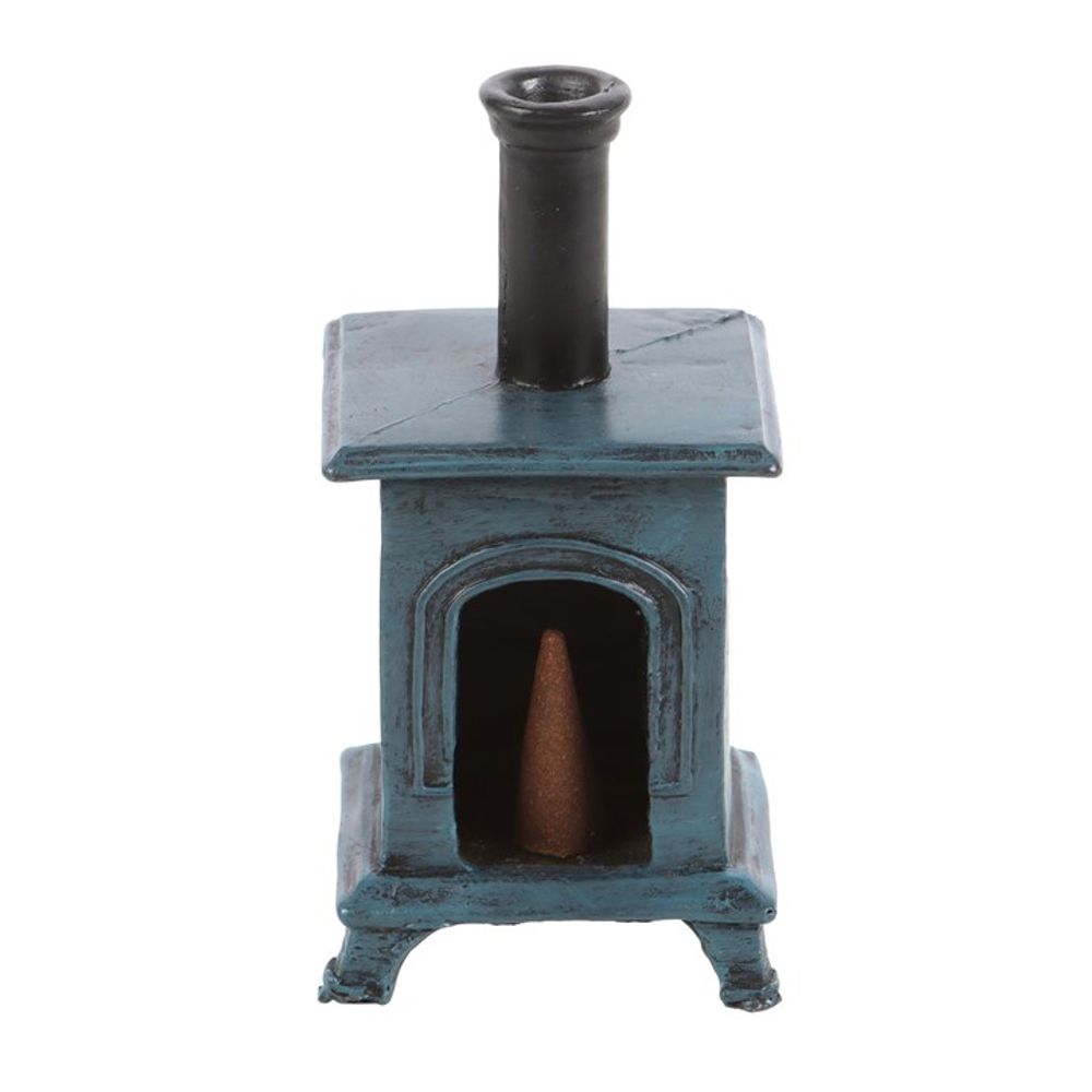 Stove Shaped Incense Cone Burner N/A