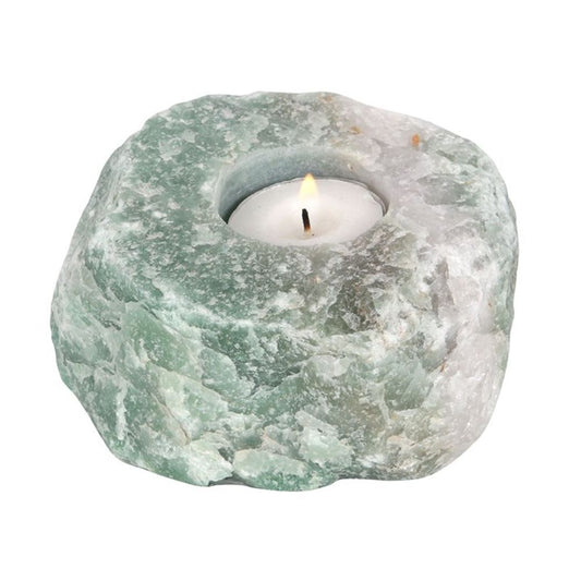 Aventurine Crystal Tealight Holder N/A