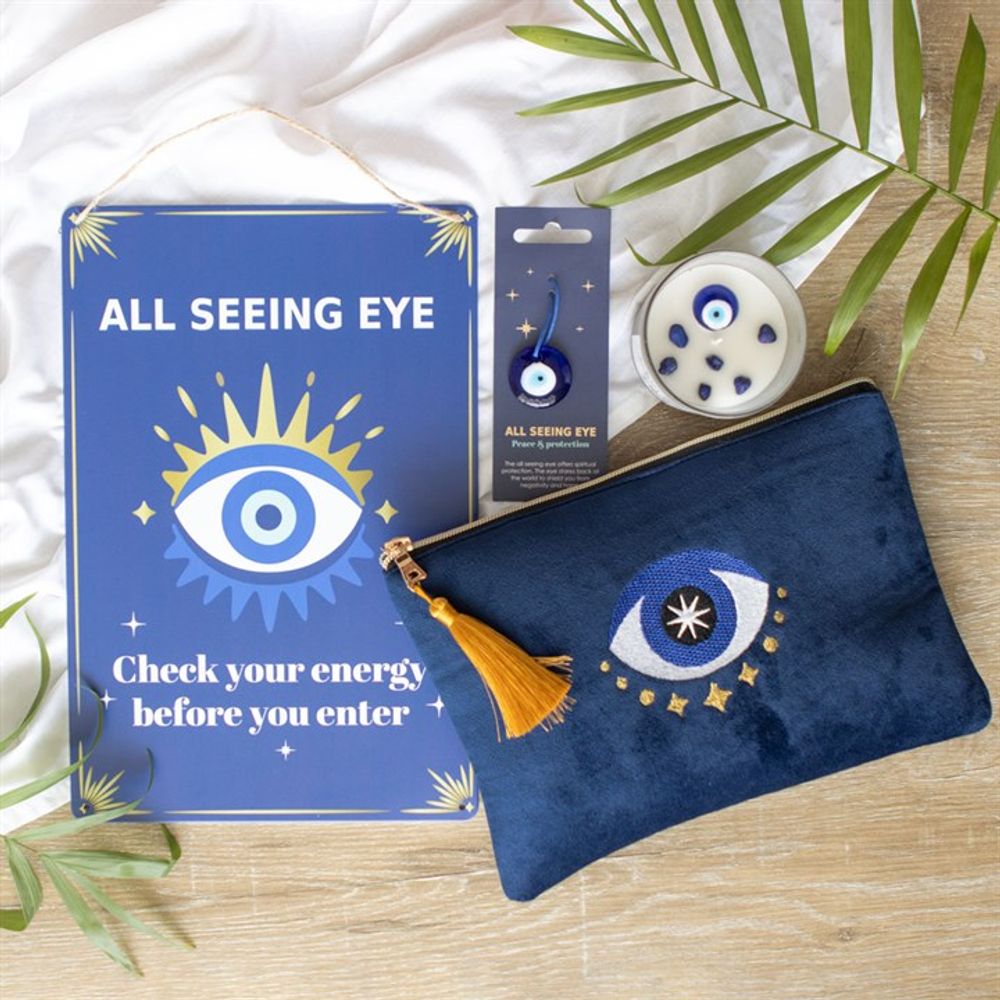 30cm All Seeing Eye Metal Hanging Sign N/A