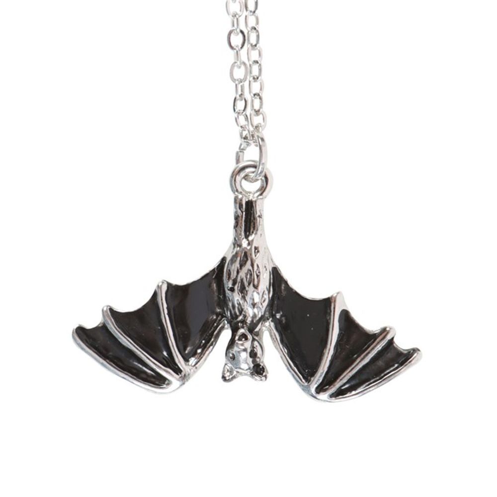 Hanging Bat Pendant Necklace N/A