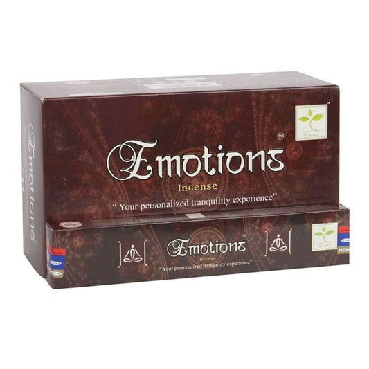 12 Packs of Emotions Incense Sticks by Satya N/A