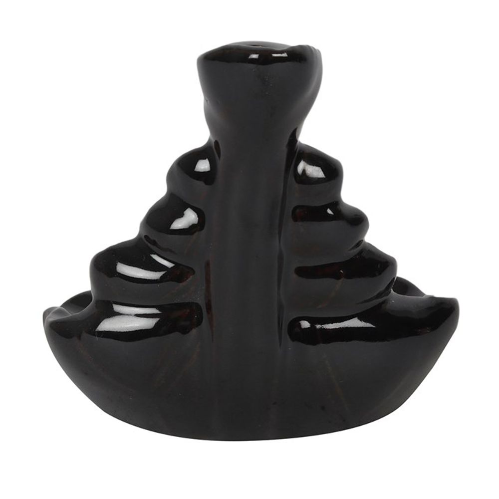 4-Tier Ripple Backflow Incense Burner N/A