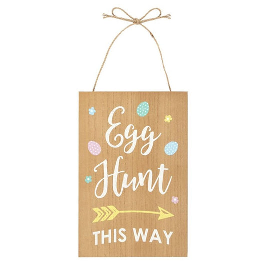 Easter Egg Hunt Hanging Sign N/A