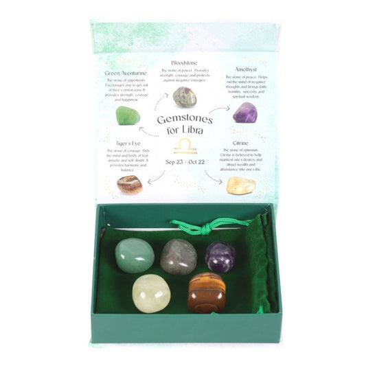 Libra Crystal Tumblestone Set N/A