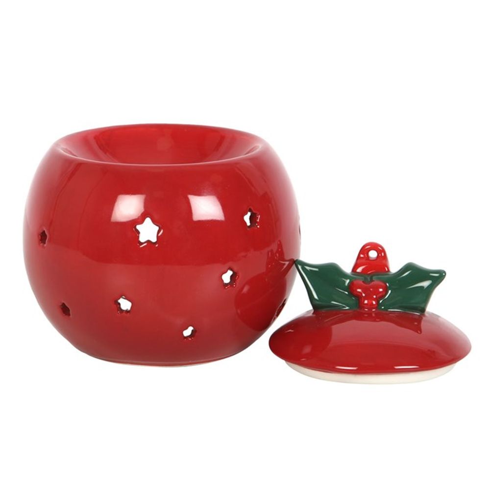 Red Bauble Oil Burner N/A