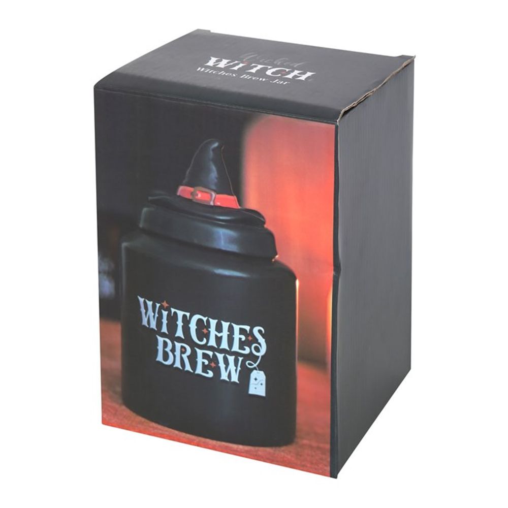 Witches Brew Ceramic Tea Canister N/A