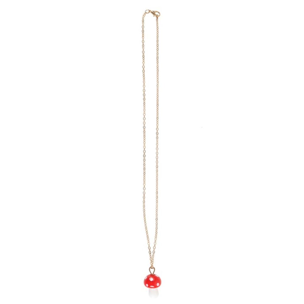 Toadstool Charm Necklace N/A