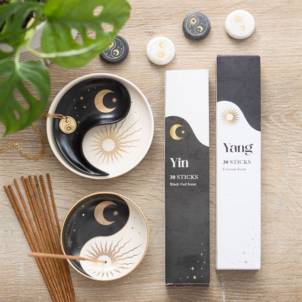 Set of 2 Yin Yang Incense Stick Packs N/A