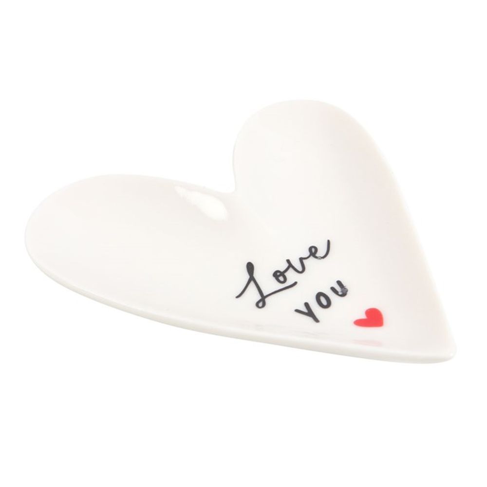 Love You Heart Trinket Dish N/A