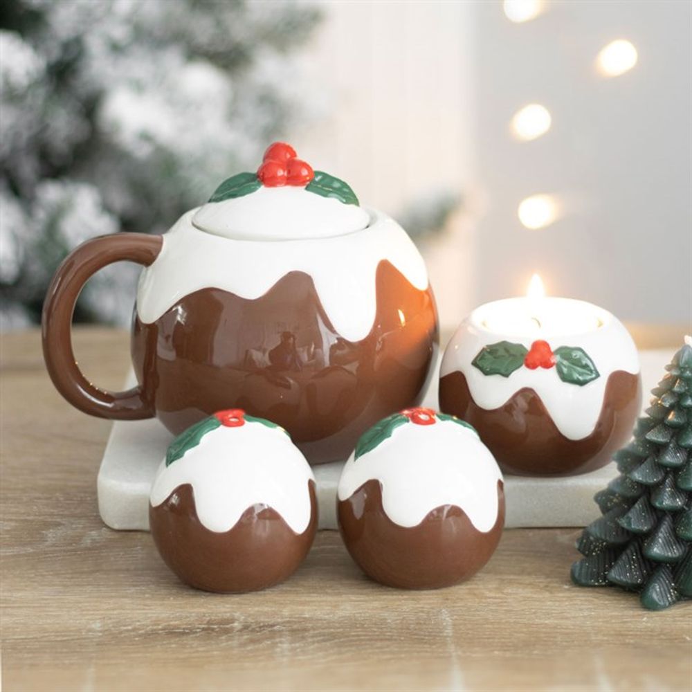 Christmas Pudding Shaped Mug N/A