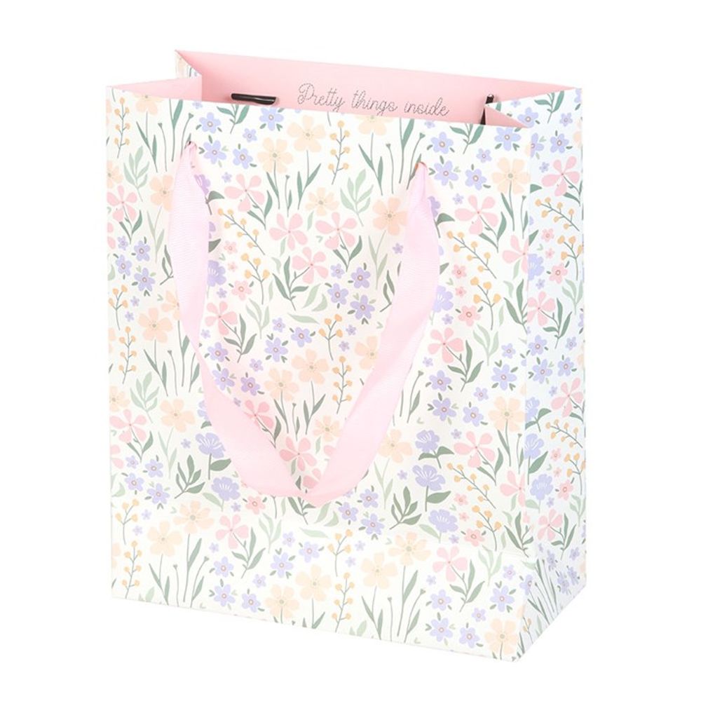 23cm Medium Ditsy Floral Gift Bag N/A