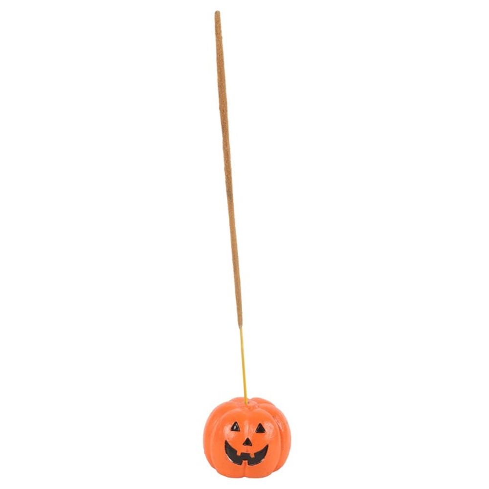 Orange Pumpkin Incense Stick Holder N/A