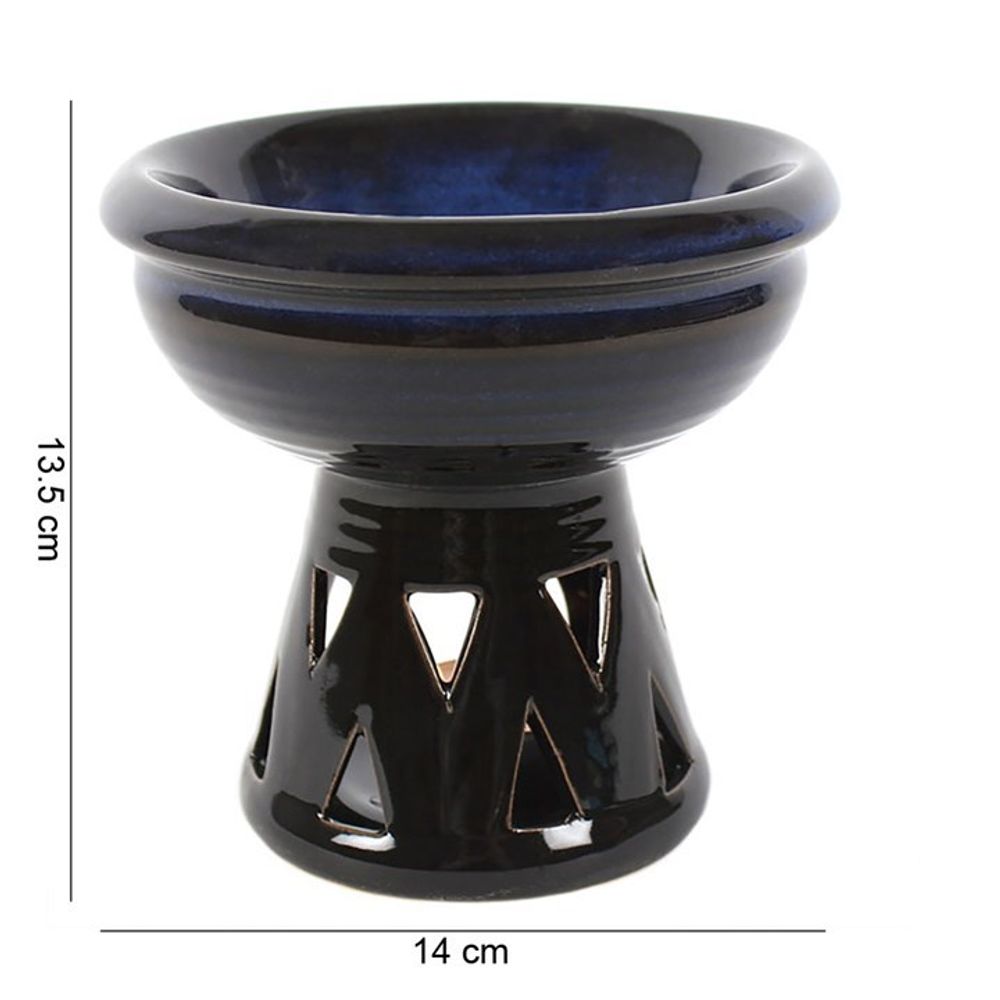 Deep Bowl Blue Oil Burner N/A