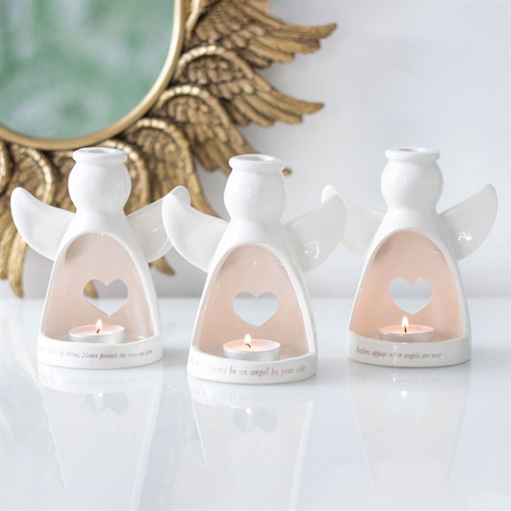 Angel By Your Side Tealight Holder N/A