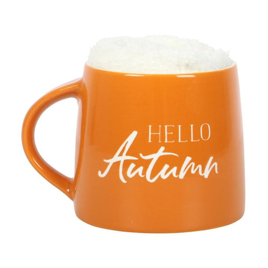 Hello Autumn Mug and Socks Set N/A