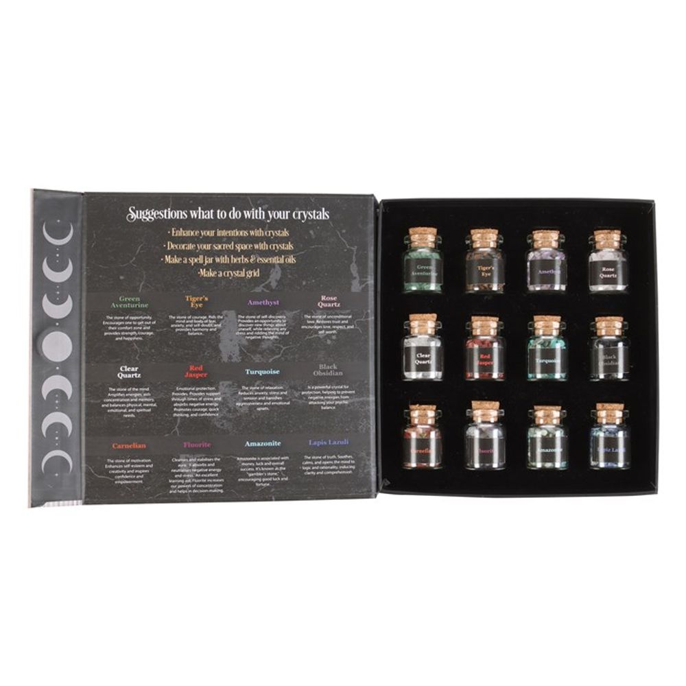 Crystals for Spells Crystal Chip Bottle Gift Set N/A