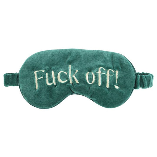 Sweary Velvet Sleep Mask N/A