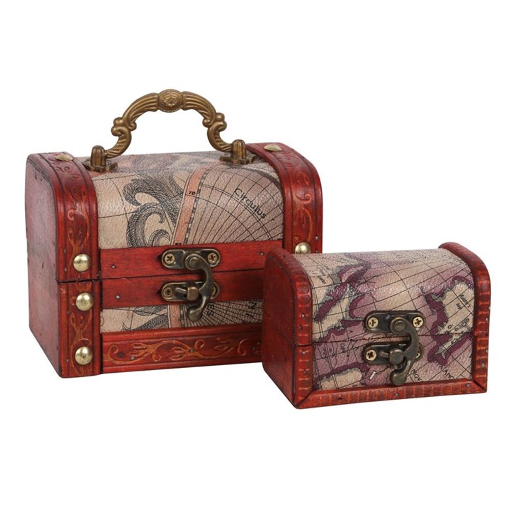 Set of 2 Map Chests N/A