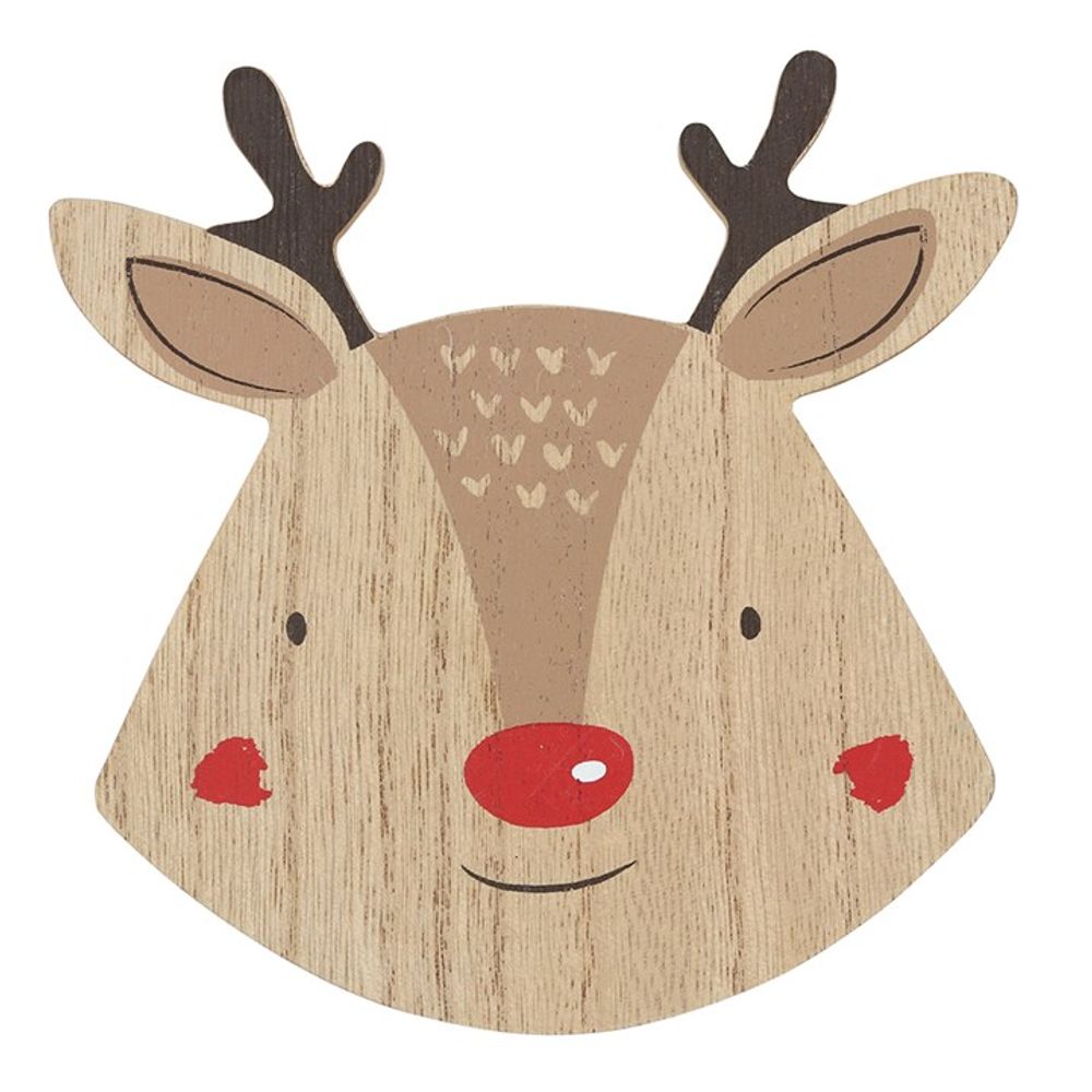 Set of 4 Reindeer Coasters N/A