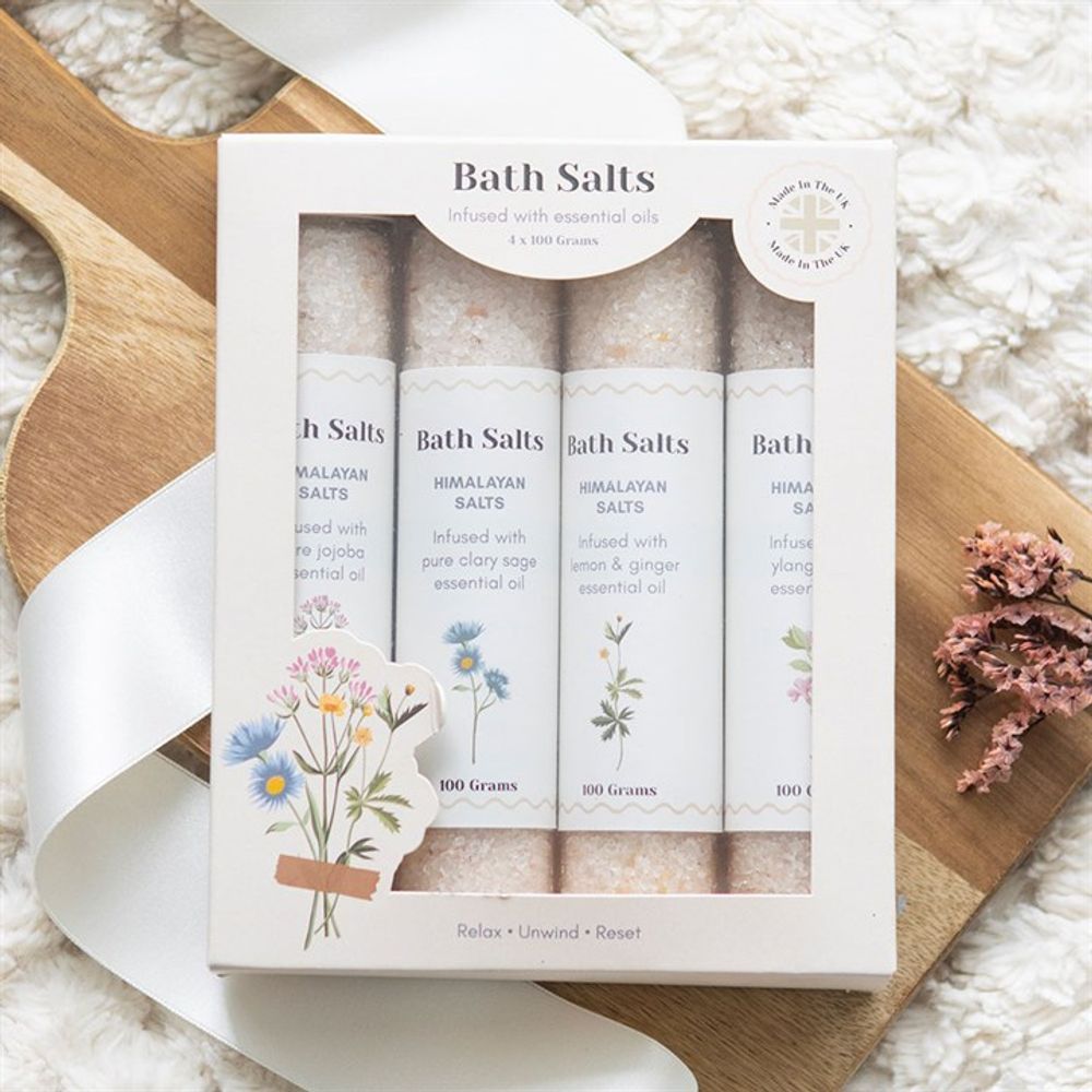 Floral Bath Salt Gift Set N/A