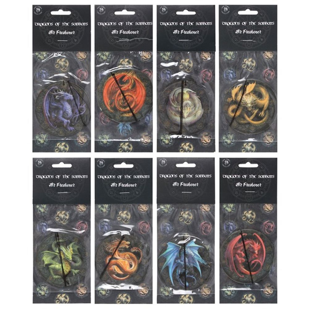 Set of 8 Dragons of the Sabbats Air Fresheners N/A