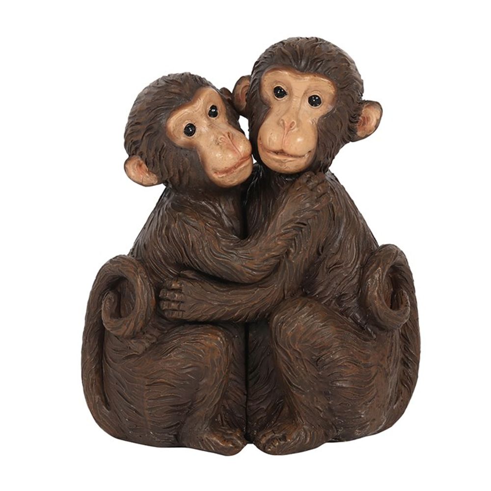 Monkey Couple Ornament N/A