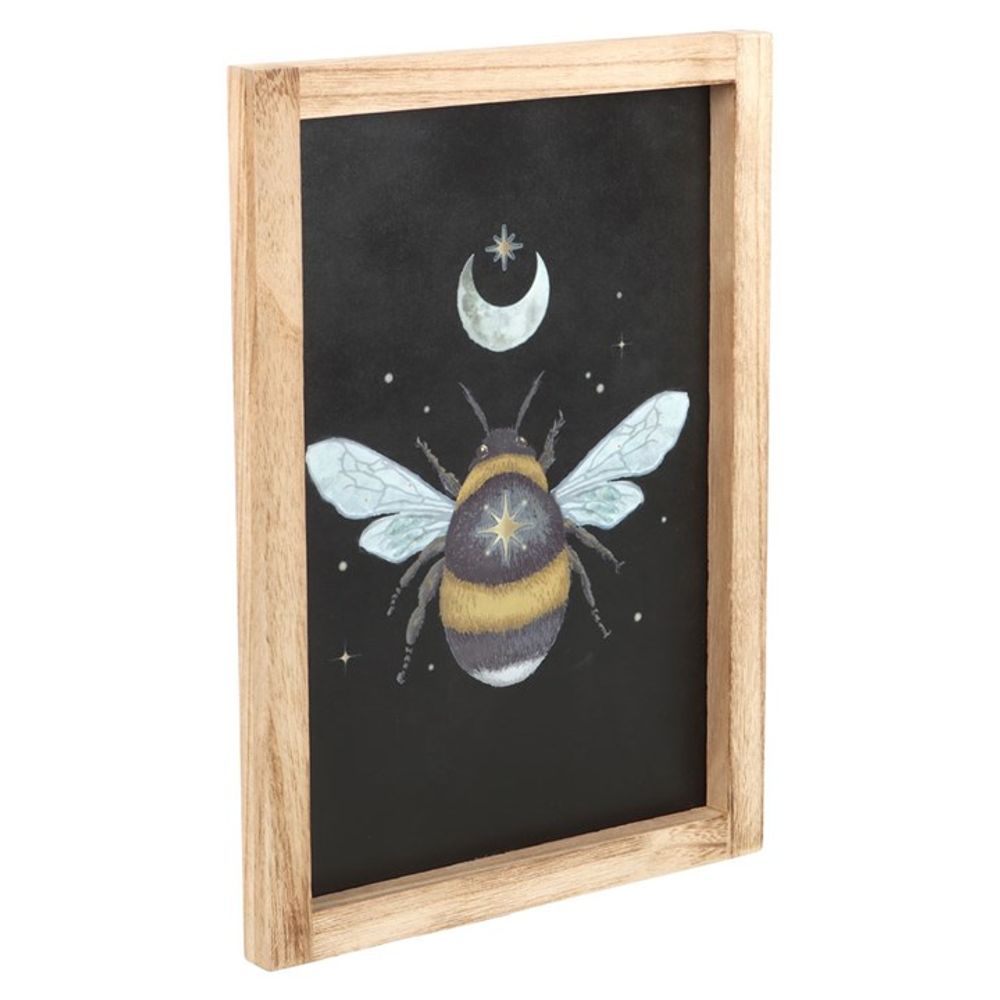 Forest Bee Framed Wall Print N/A