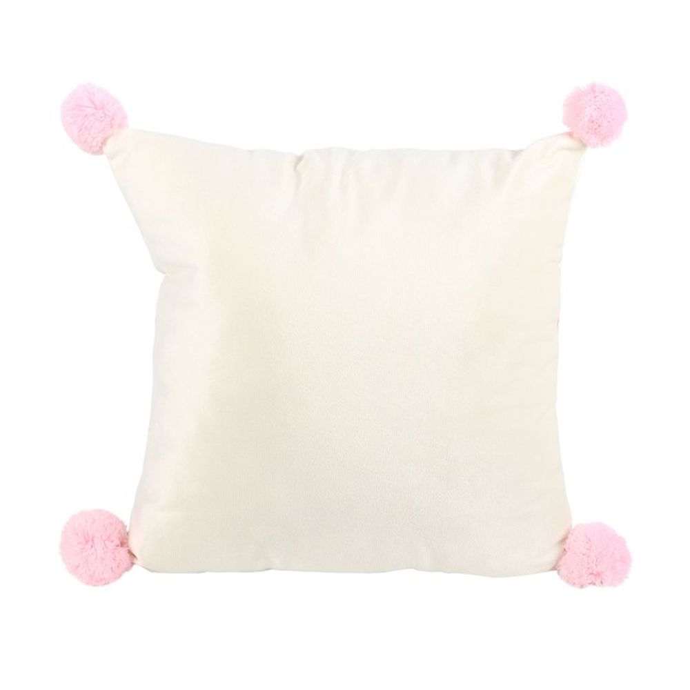 Square Sugarplum Fun Christmas Print Cushion N/A