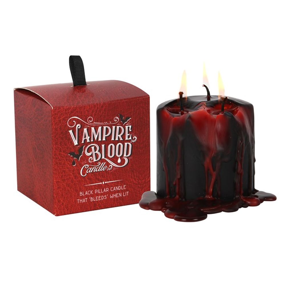 Small Vampire Blood Pillar Candle N/A