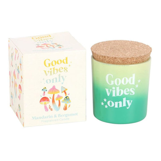 Good Vibes Only Mandarin & Bergamot Candle N/A