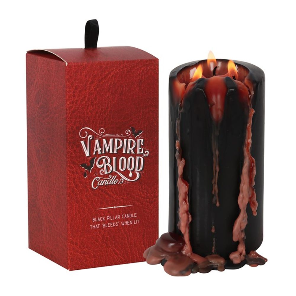 Large Vampire Blood Pillar Candle N/A