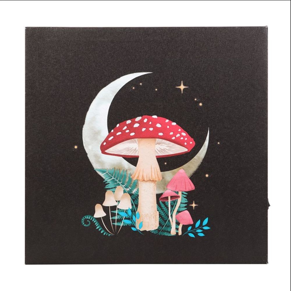 Forest Mushroom Light Up Canvas Plaque N/A