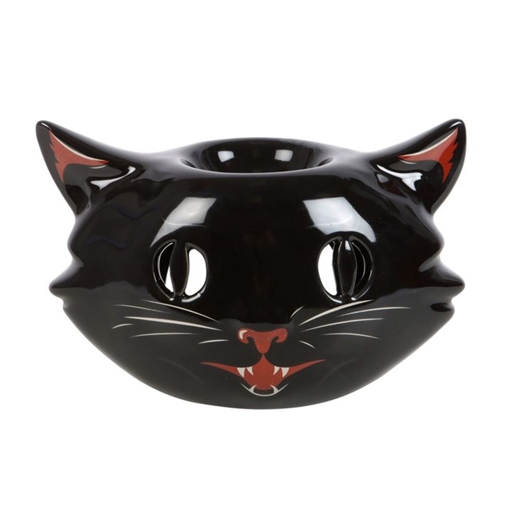 Spooky Black Cat Oil Burner N/A